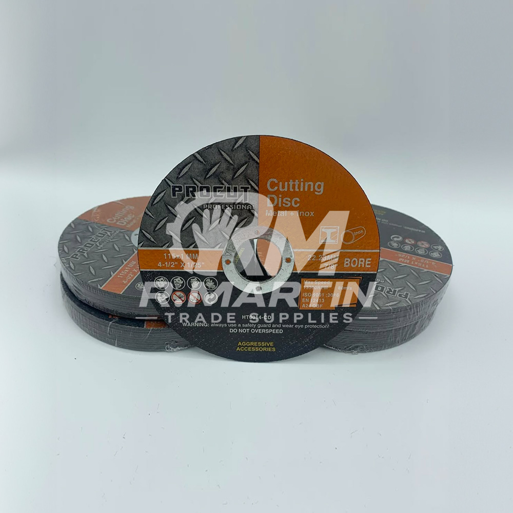 R Martin Trade Supplies - 115mm Cutting Discs