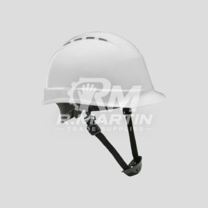 R Martin Trade Supplies - Hard Hats with Chin Straps