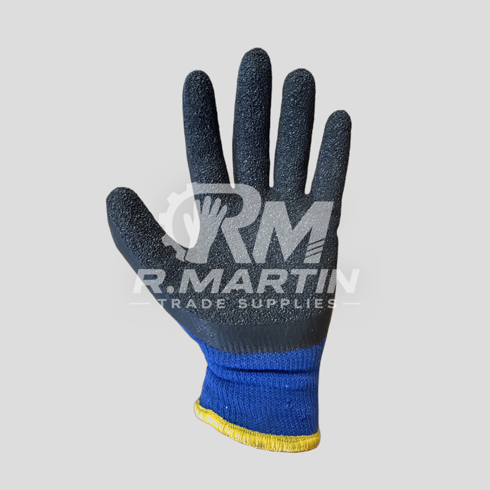 R Martin Trade Supplies - Kent Tex Thick Palm Latex Gloves