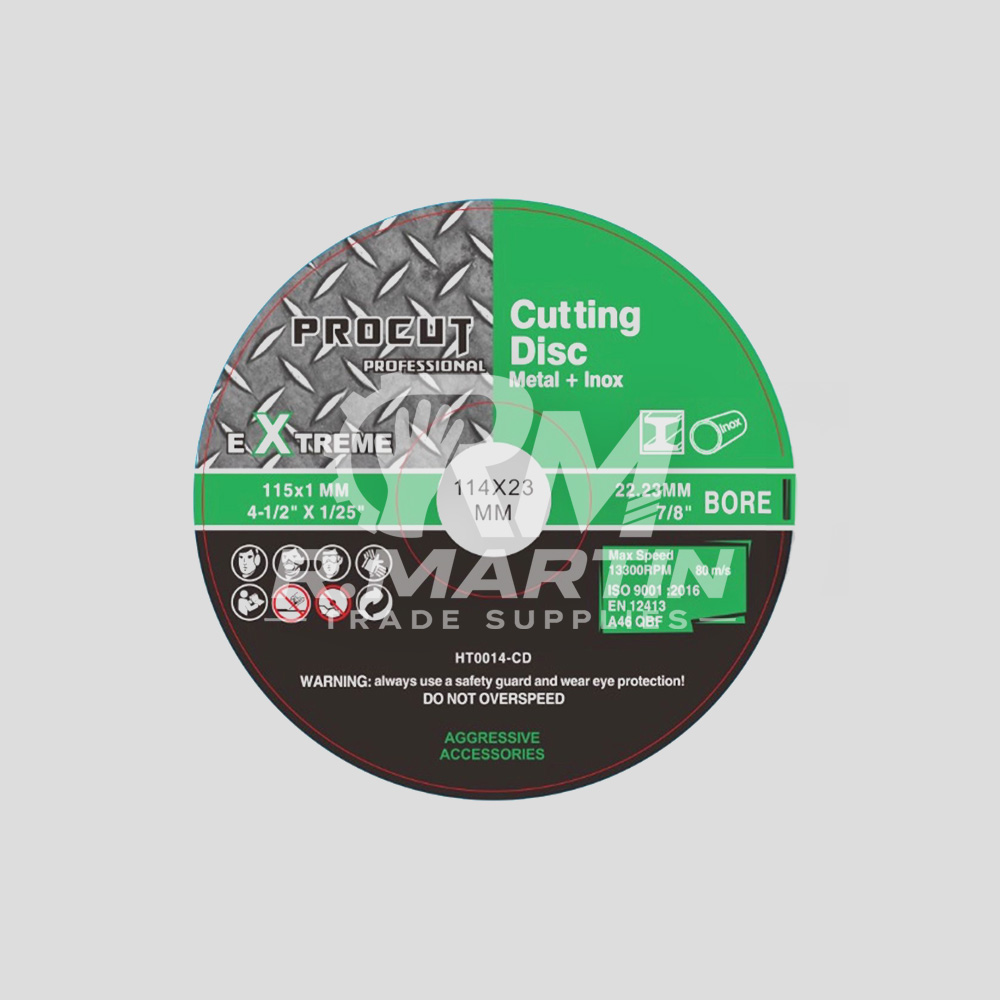 R Martin Trade Supplies - Pro Cut 115mm Extreme Cutting Discs