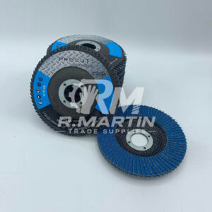 R Martin Trade Supplies - Zirconium 115mm Flap Discs
